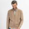 Campera tejida Ombu beige