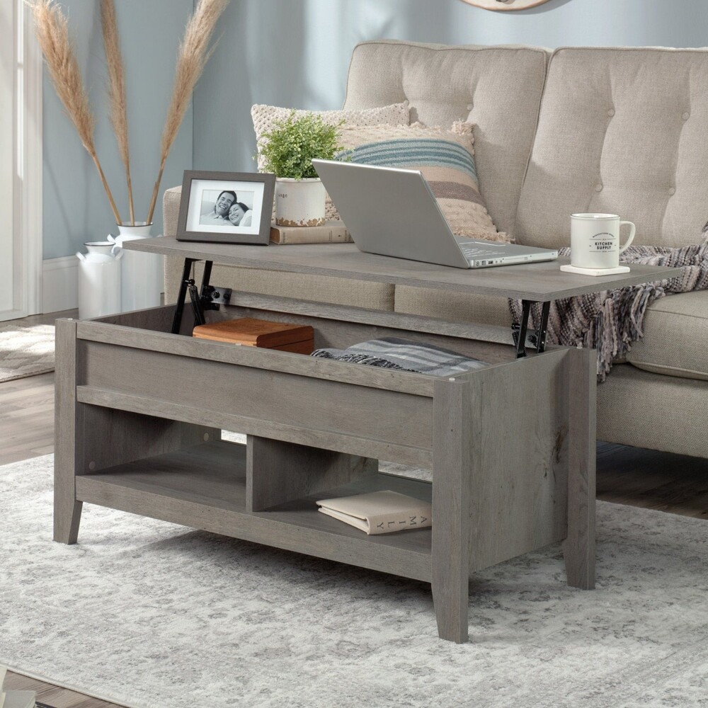 Mesa Ratona Articulada - Sauder - Linea Dakota Pass Gris