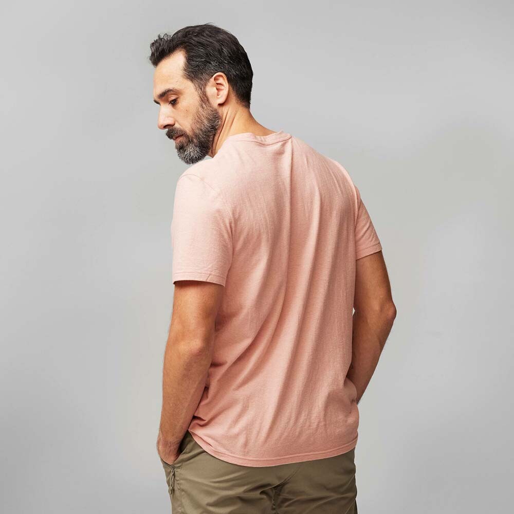 Polo Fjallraven Hemp Blend Hombre Black
