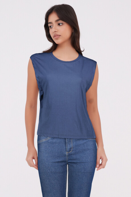 Remera Nuti Azul Piedra