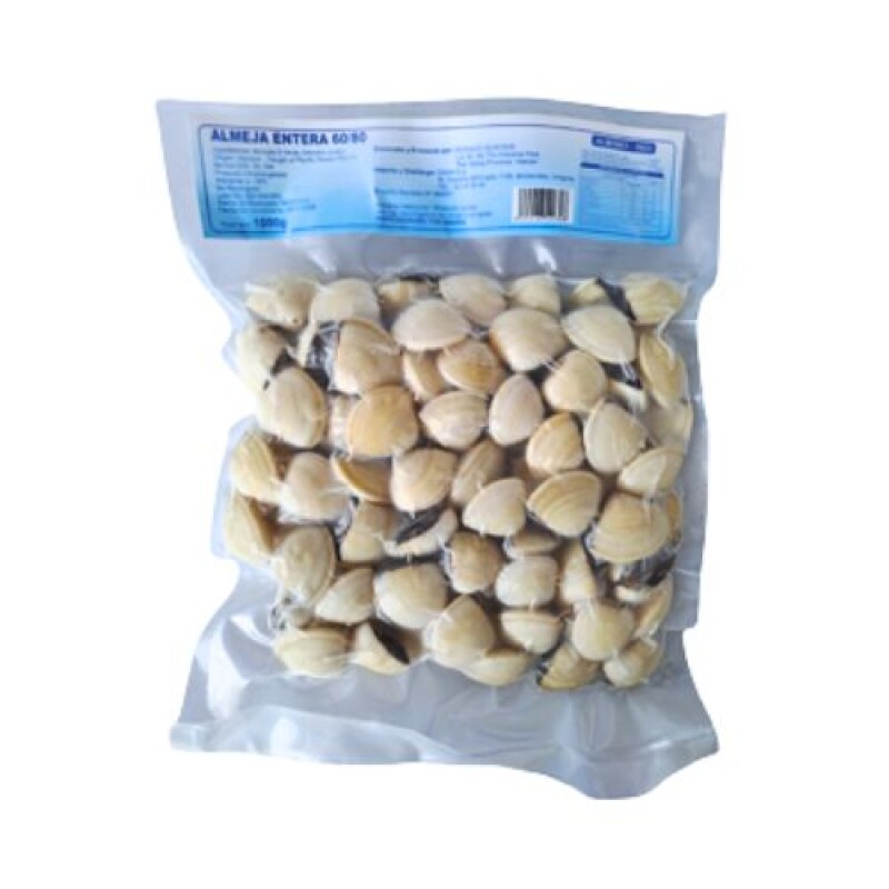 Almeja Entera 60/80 - 1 kg Almeja Entera 60/80 - 1 kg