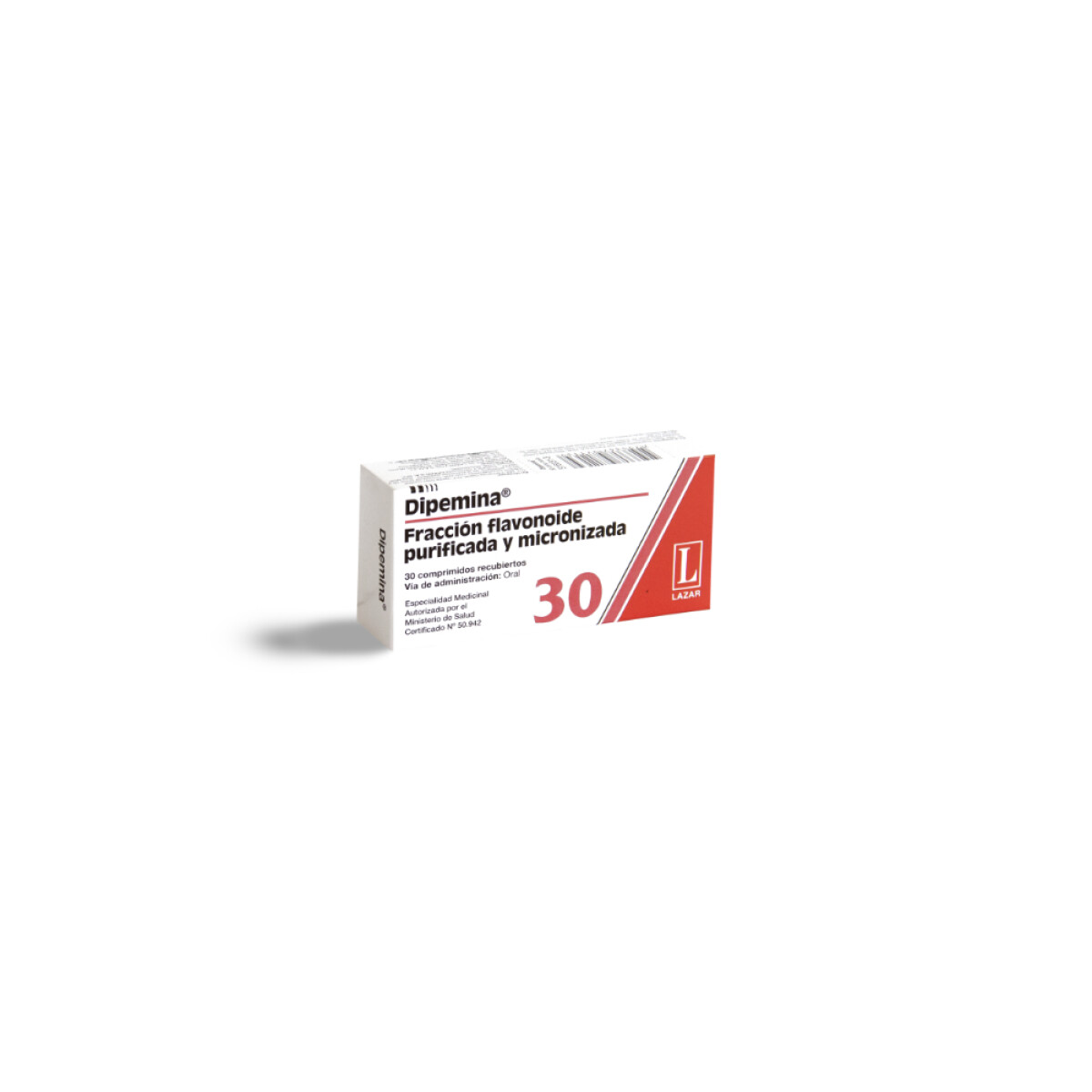 Dipemina 500mg 30 Comprimidos 