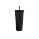 Vaso Viral Liso Negro