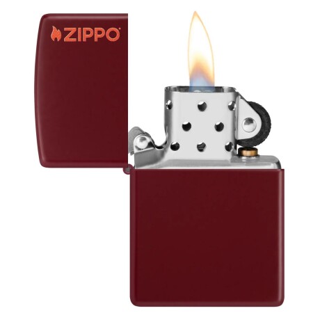 Encendedor Zippo Merlot con logo - 46021ZL Encendedor Zippo Merlot con logo - 46021ZL