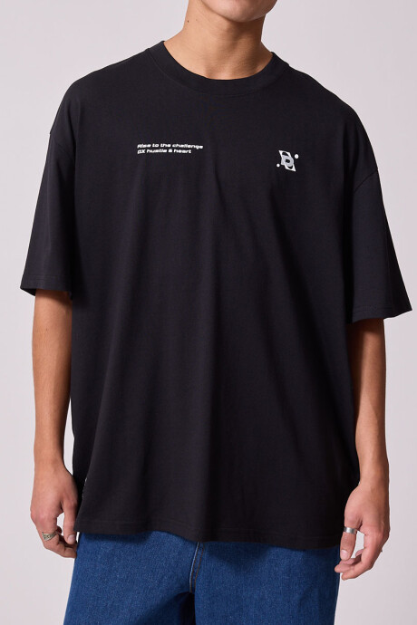 T-SHIRT METIL DIXIE Negro
