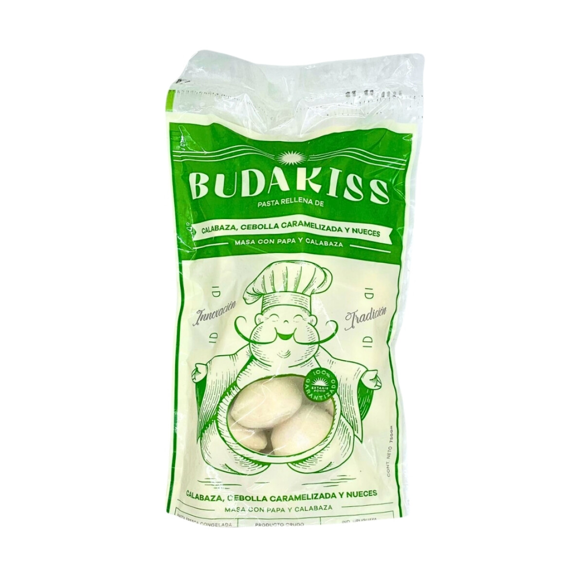 Pasta rellena Budakiss - 750 g - - Calabaza 