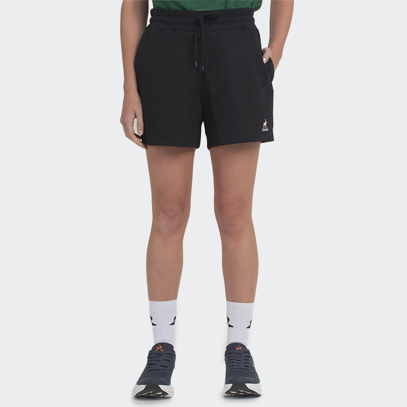 Short Le Coq Sportif Essentiel Negro