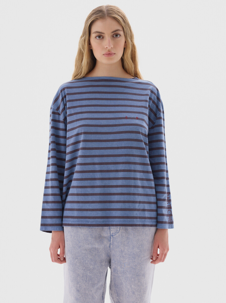 T-shirt Sailor - Stone 