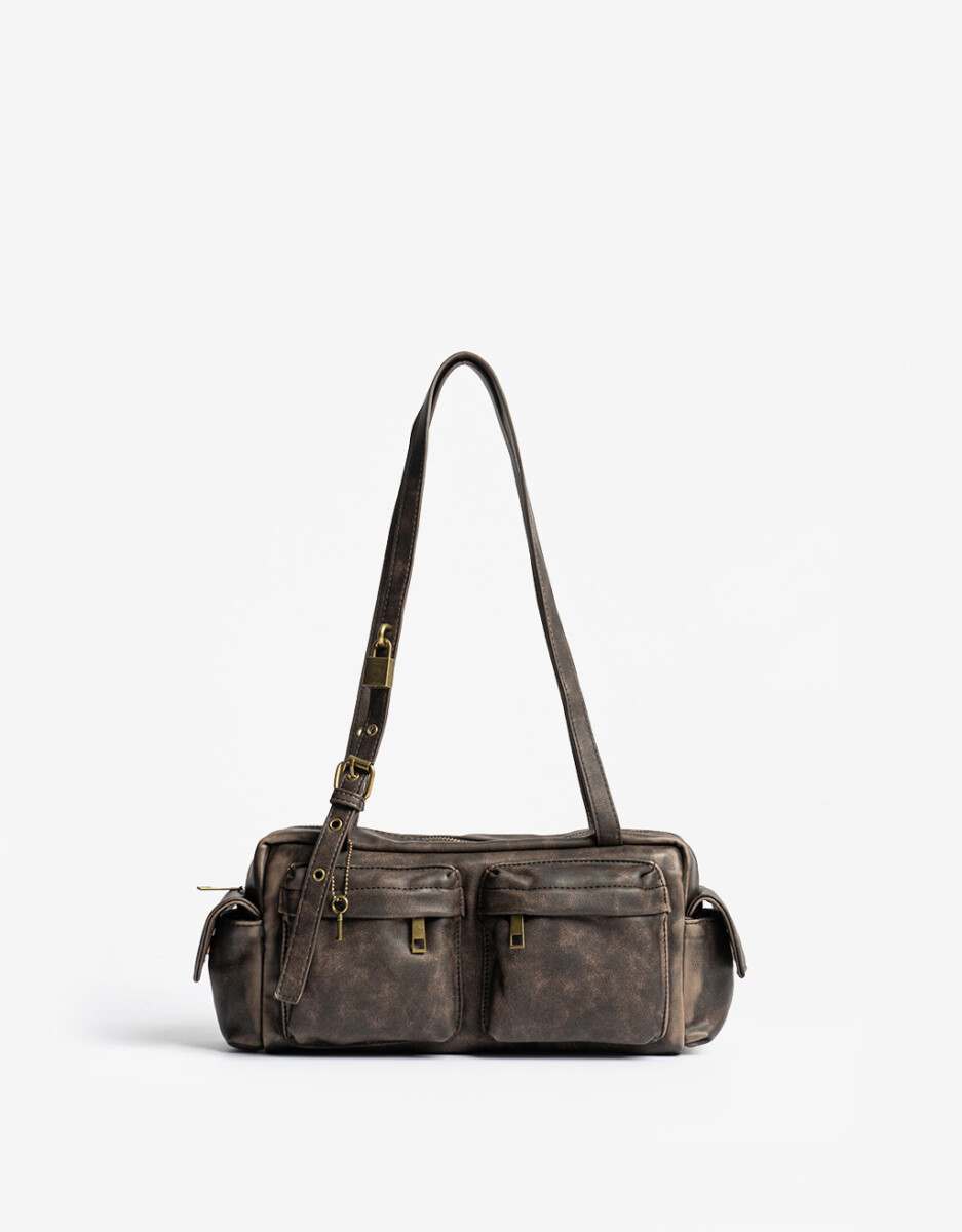 Cartera City Multipocket Chocolate 