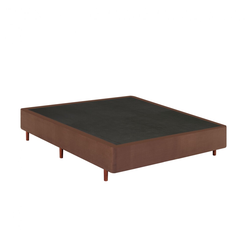 Base Sommier 1 Plaza 1/2 Media - Mannes Marron