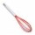 Batidor Mezclador Manual de Cocina Antiadherente en Silicona Rojo