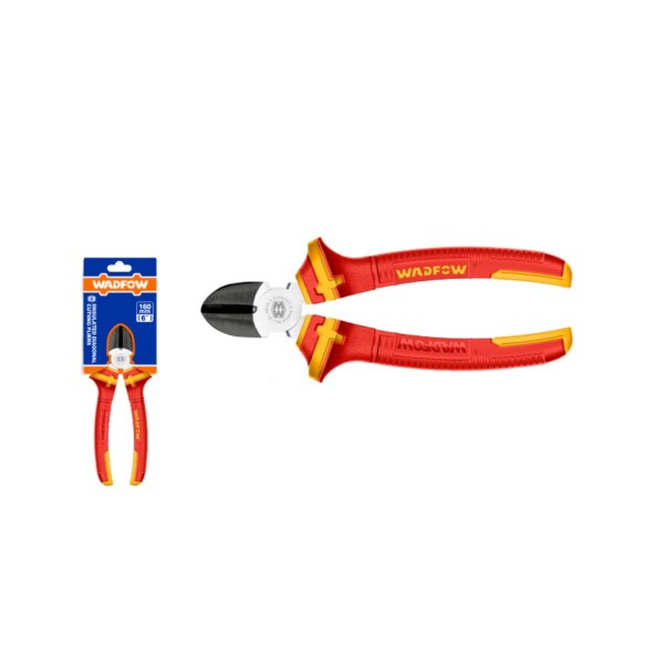ALICATE CORTE DIAGONAL AISLADO 6" MANGO ERGONOMICO WADFOW Alicate Corte Diagonal Aislado 6" Mango Ergonomico Wadfow