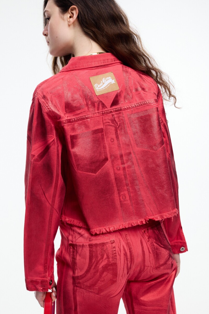 CAMPERA CORTA Rojo