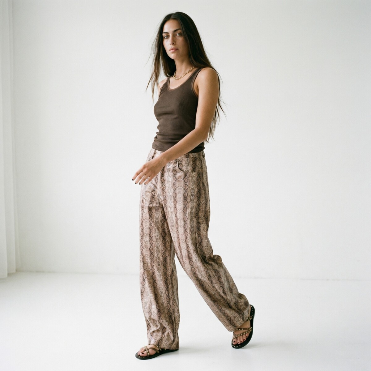 Musculosa Kira - MARRON 