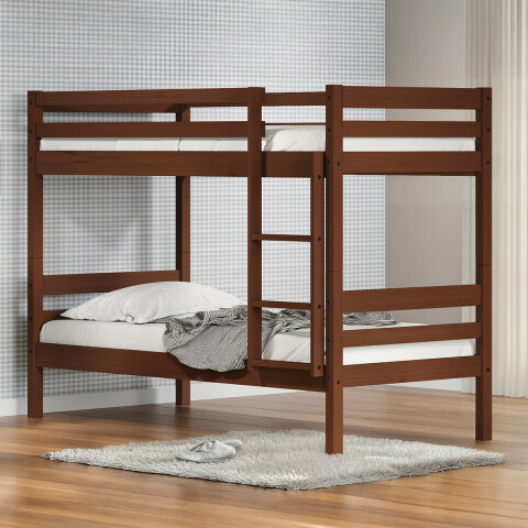 Cucheta De Madera Pino Con Lustre Cera Con Escalera Cera Cucheta De Madera Pino Con Lustre Cera Con Escalera Cera