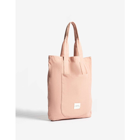 Tote Bag De Material Reciclado Rosa Claro