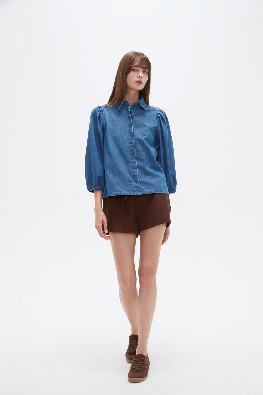 Camisa Tivran Azul Medio