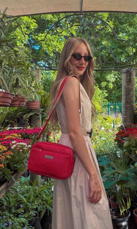 BANDOLERA FRESIA ROJO