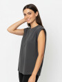 Remera Alisma Gris Oscuro