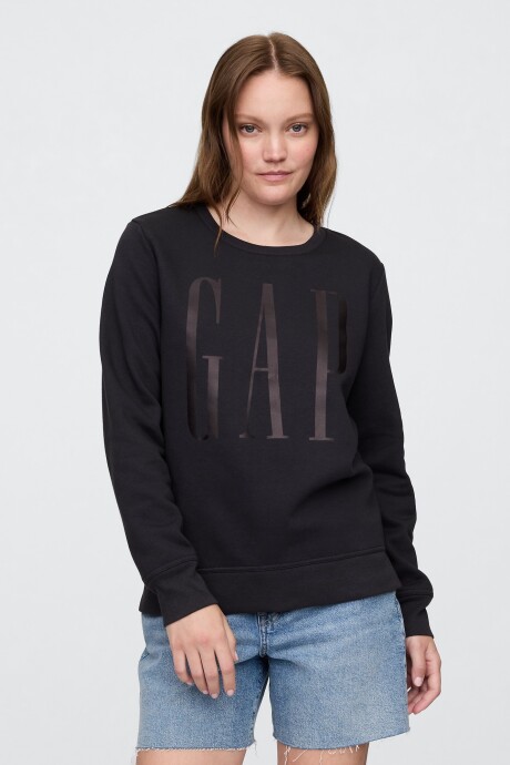 Buzo Deportivo Logo Mujer Moonless Night