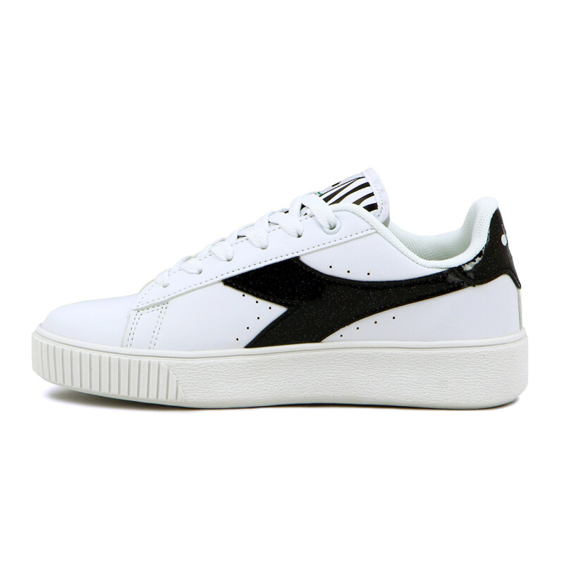 Championes Mujer Diadora Set Ii Negro-animal Print