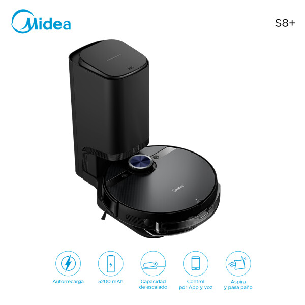 Aspiradora y trapeadora robot Midea S8+ Aspiradora y trapeadora robot Midea S8+