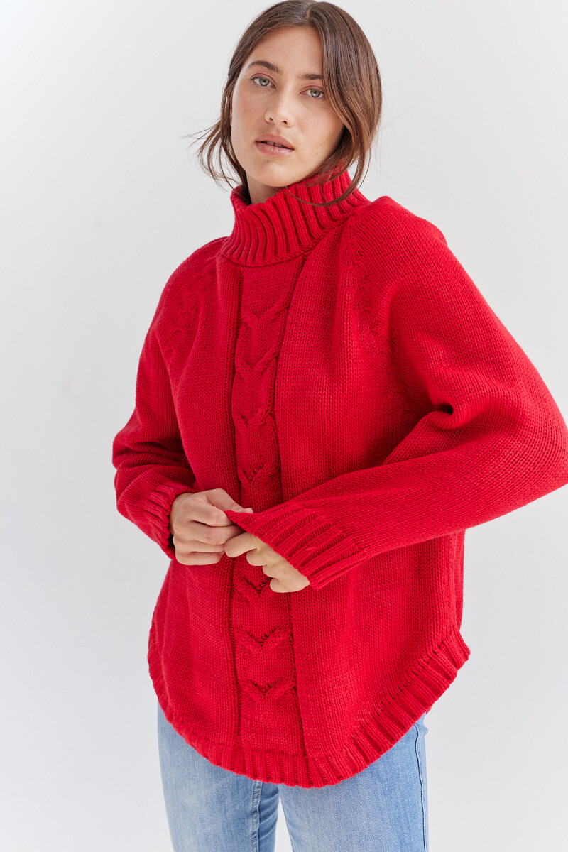 Sweater Pino Rojo