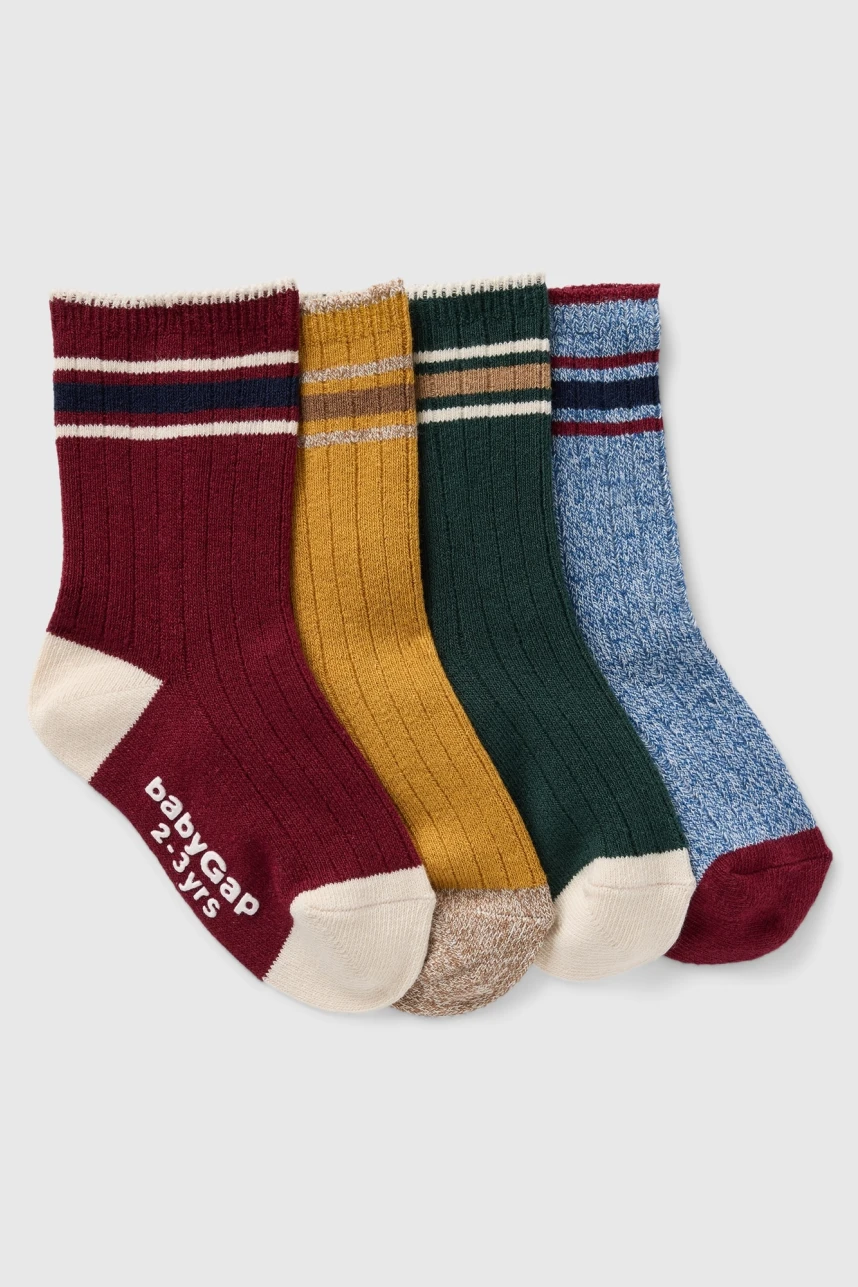 Medias Pack X4 Toddler Niño Multi 1