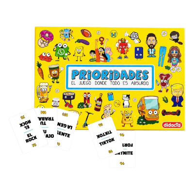 Prioridades Juego de mesa Prioridades Juego de mesa