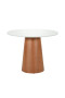 Catarina MESA COMEDOR CATARINA MADERA/VIDRIO DIAM120