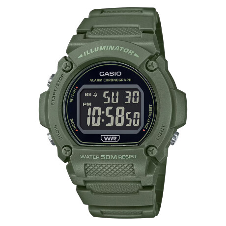 Reloj Casio en Resina Verde 0