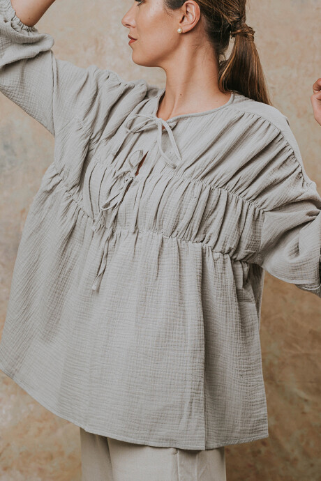 Camisa Valencia Gris