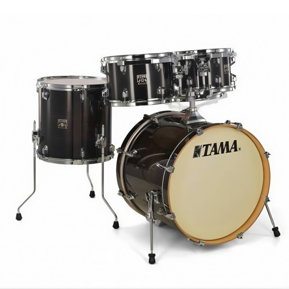 Bateria Tama Cl50rs Superstar Classic Maple Transparent Black Burst 