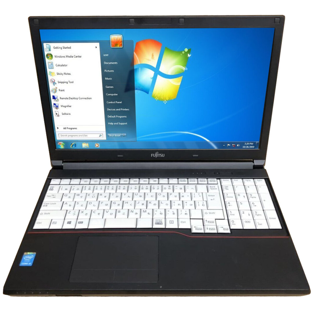 Notebook Fujitsu Core I5 2.0GHZ, 4GB, 320GB, 15.6", Coa WIN7 Pro, Español - 001 