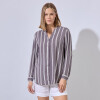 Camisa Lineas GRIS