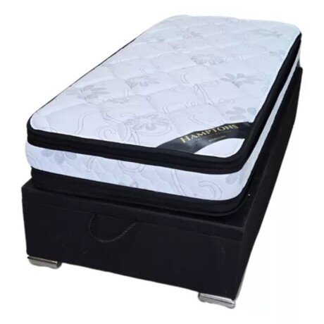 Sommier 1 plaza Hamptons Mercury 90X190 Sommier 1 plaza Hamptons Mercury 90X190