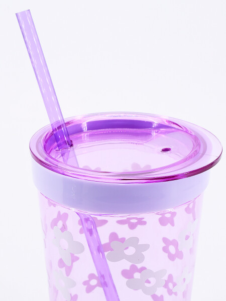 VASO FLOWER LILA VIOLETA