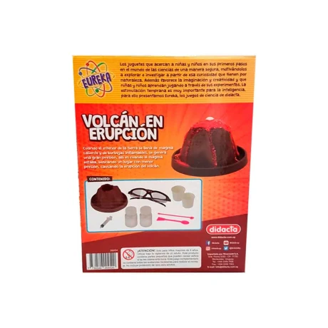 Juego Kit Volcan en Erupción Investigador Didacta 001