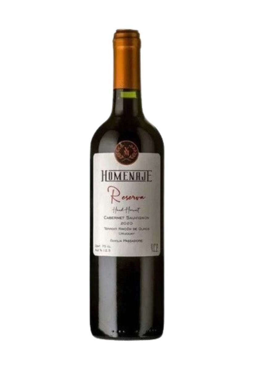 VINO HOMENAJE VCP RES 750 CABERNET SAUVIGNON 