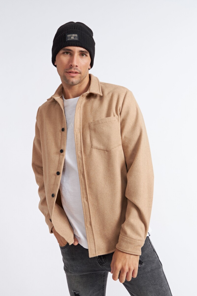 SOBRECAMISA EZRA - BEIGE 