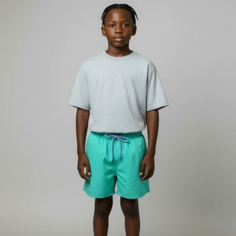 Short Baño Liso N+ Verde