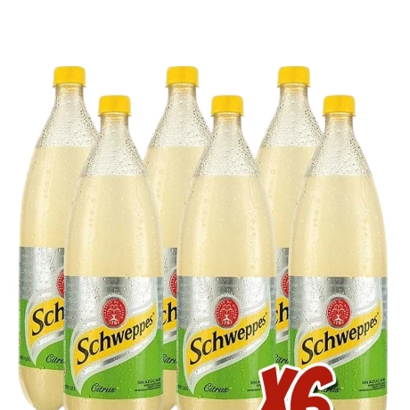 FUNDA X 6 UNIDADES SCHWEPPES CITRUS SIN AZUCARES 1.5L 001