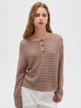 Sweater Ozara Taupe Claro