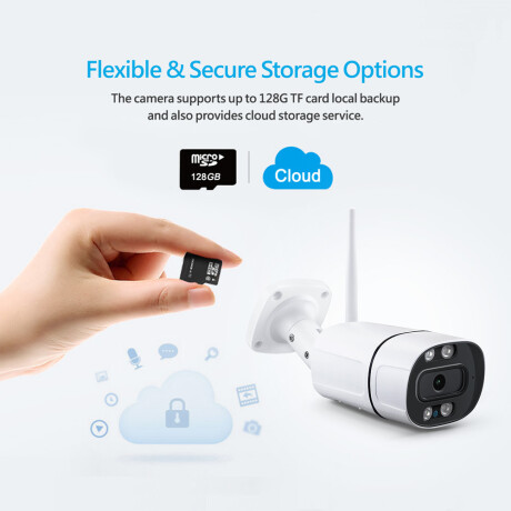 Cámara de Seguridad Tuya Smart WIFI SM-C17A-3MP 001