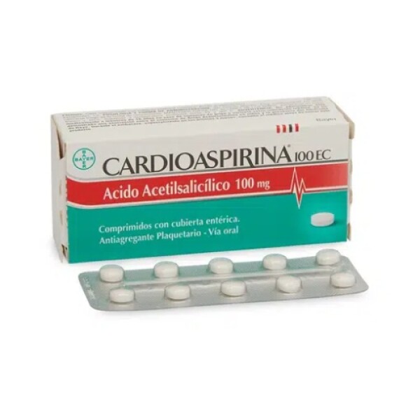 Cardioaspirina 100 mg 10 Comprimidos – Bayer Cardioaspirina 100 mg 10 Comprimidos – Bayer