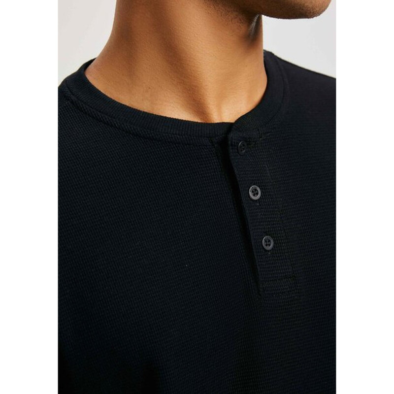 BLUSAO ML MASC PRETO ESCURO