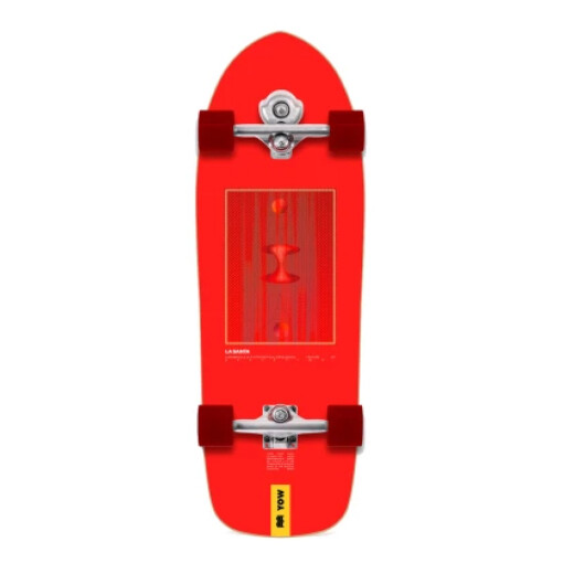 Surfskate Yow La Santa 33" - Rojo Surfskate Yow La Santa 33" - Rojo