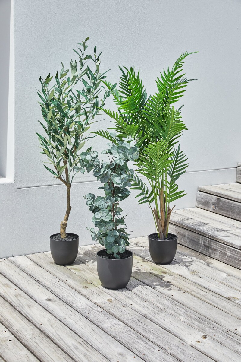 Planta artificial TJELD A126cm palm areca - Verde 