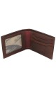 Billetera con detalle en tapa Marrón