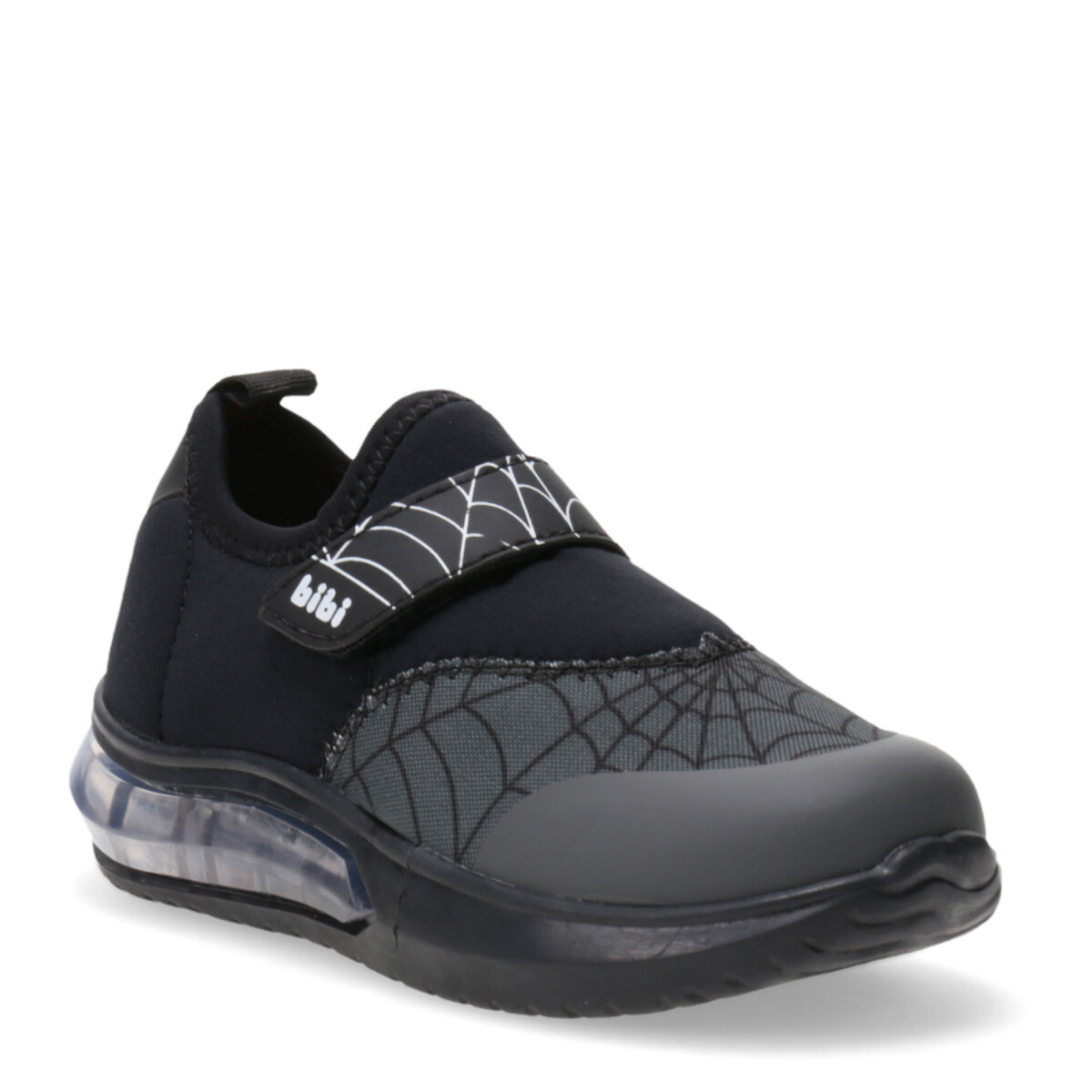 Championes de Niños Bibi Space Wave 3.0 SPIDERMAN Luces - Negro 